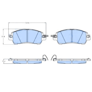 Δισκόφρενα ZTEC+ για Mazda